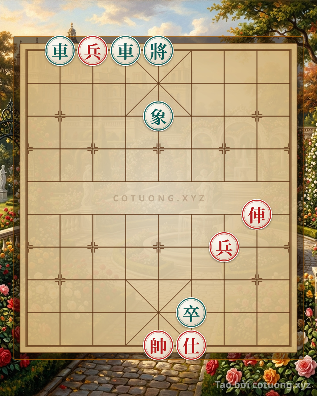 Challenge: Black Rook and Black Bishop Coordination: Defense Against Red Rook and Red Pawn - Can you solve it?