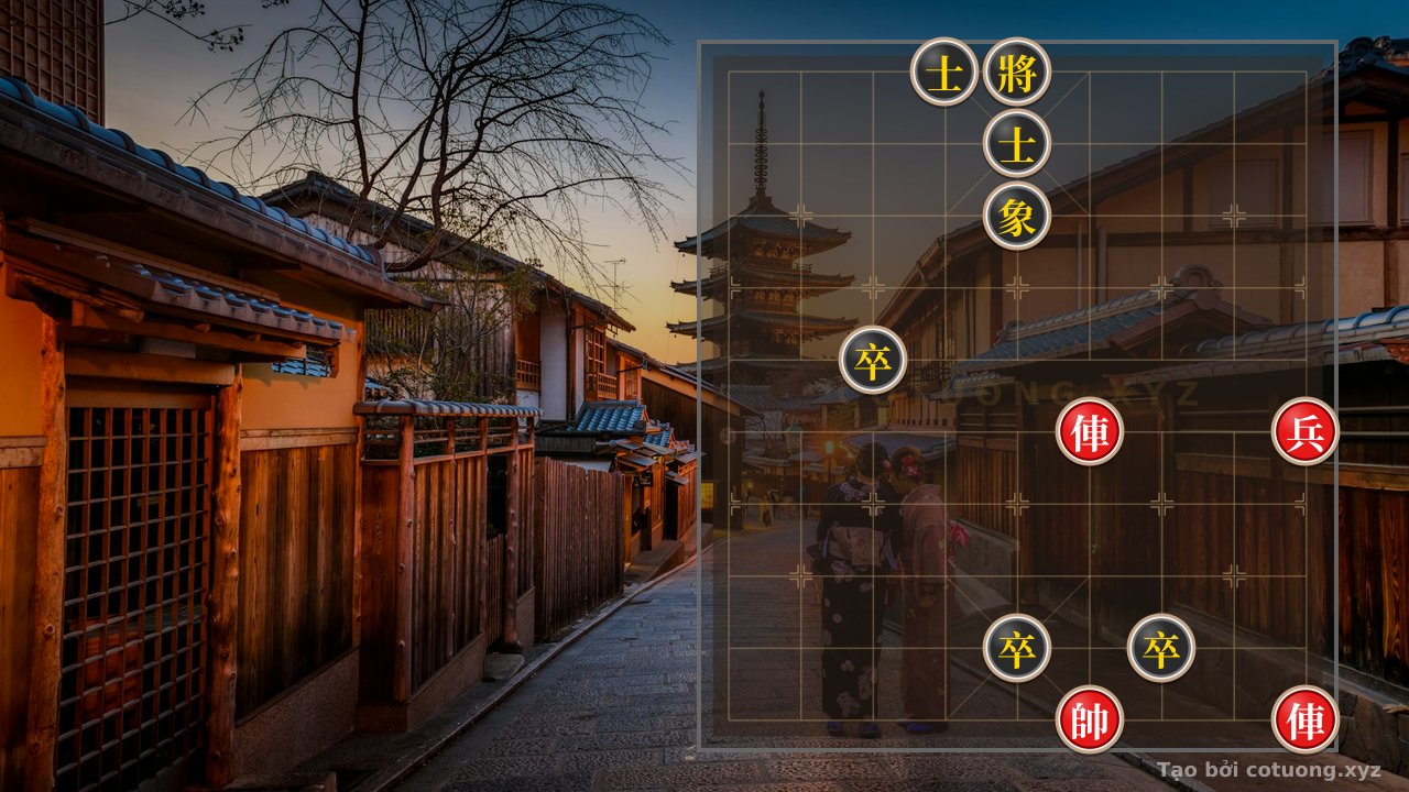Thế cờ: The Secret of the Double Rook Attack: Crushing 3 Pawns, 2 Advisors, and Elephants in Ancient Chinese Chess — Cờ Tướng Online