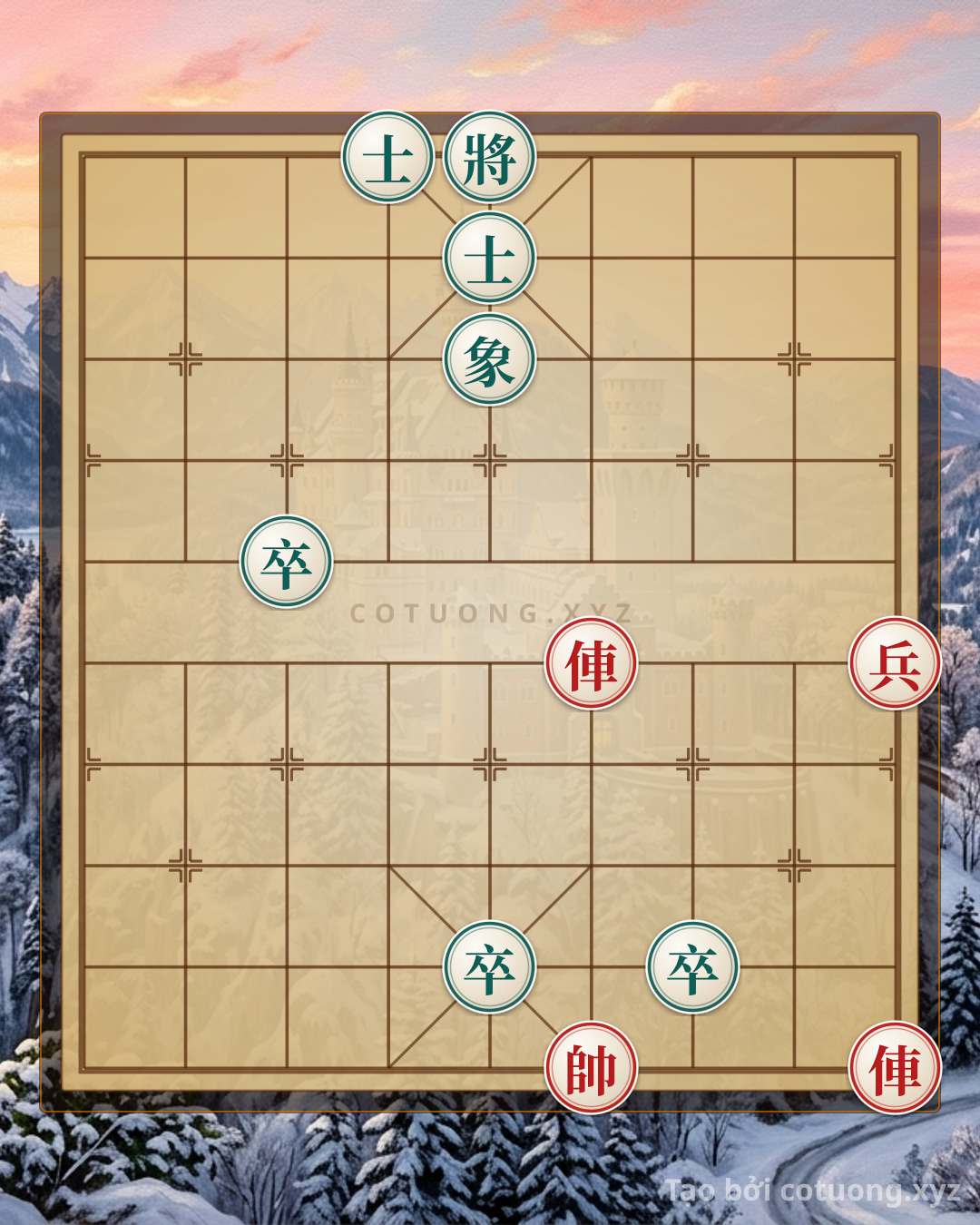 Challenge: The Secret of the Double Rook Attack: Crushing 3 Pawns, 2 Advisors, and Elephants in Ancient Chinese Chess - Can you solve it?