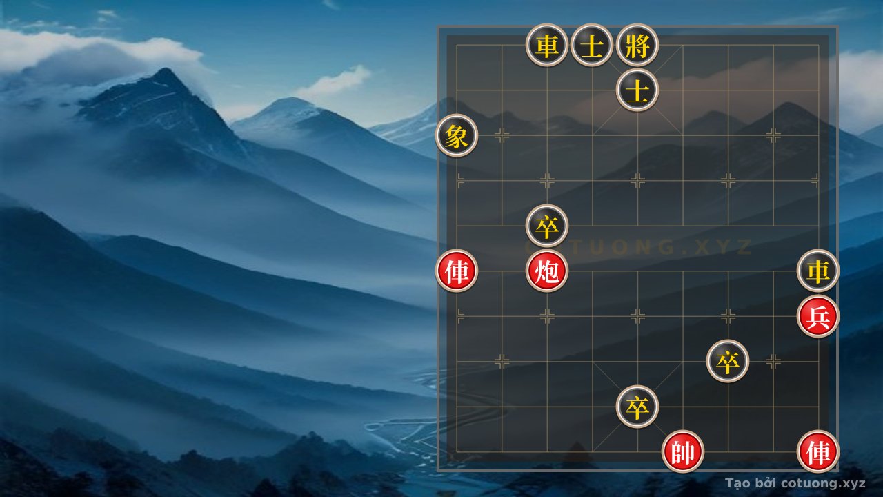 Thế cờ: Xiangqi Strategy: Red Chariot Retreats to 1,1 - Red Cannon Attacks 7,5 — Cờ Tướng Online
