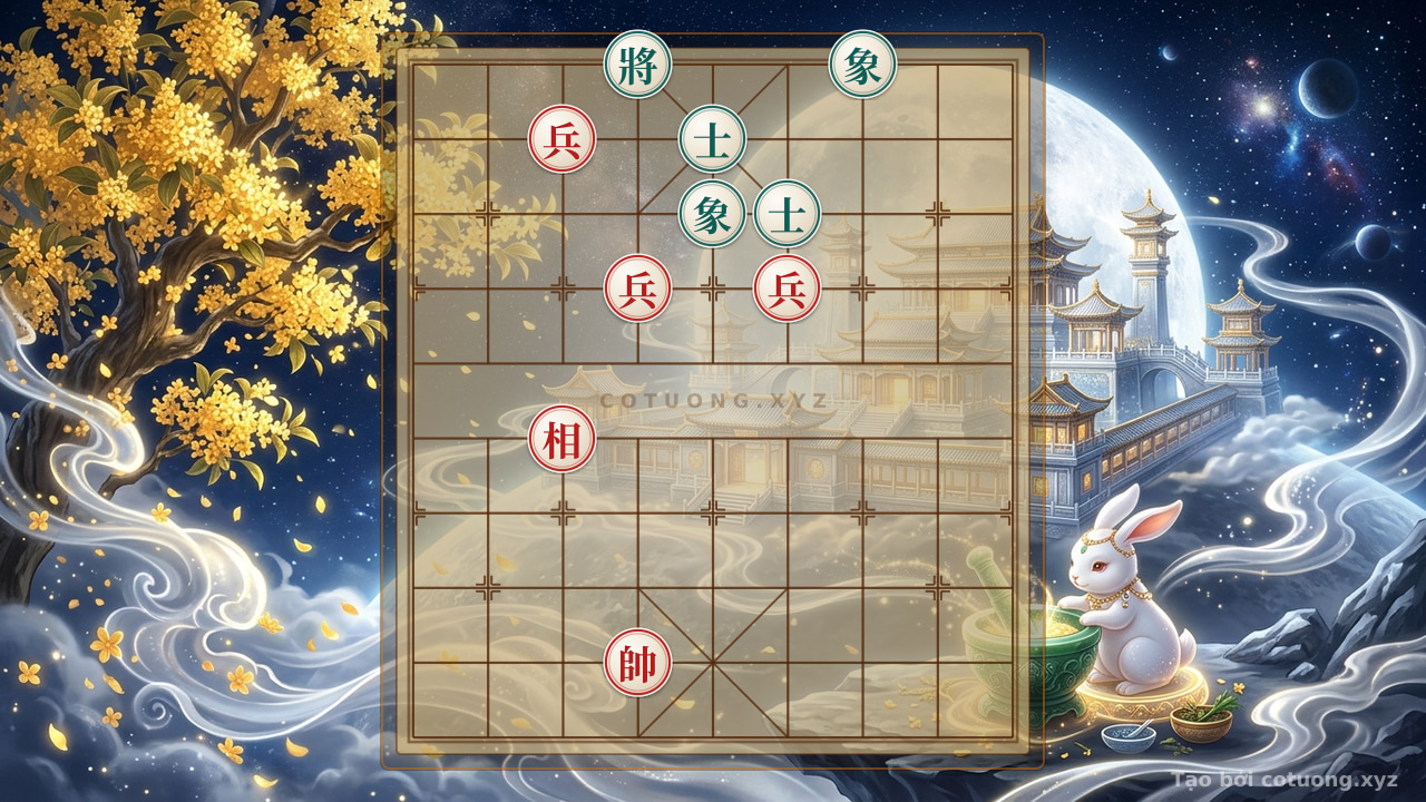 Thế cờ: The Secret to Solving the 'Four Open Files - Single Elephant' Xiangqi Puzzle: 