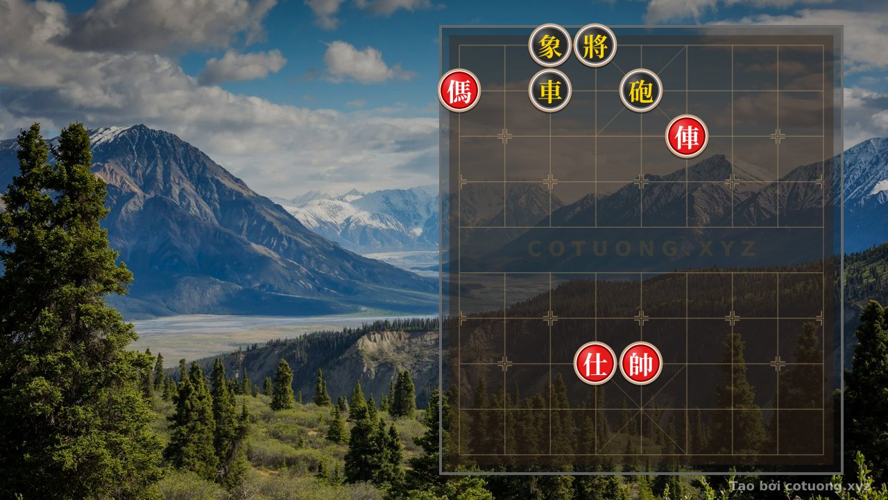 Thế cờ: The 'Red Horse Traps Black General' Formation - Mastering the Winning Strategy in Chinese Chess — Cờ Tướng Online