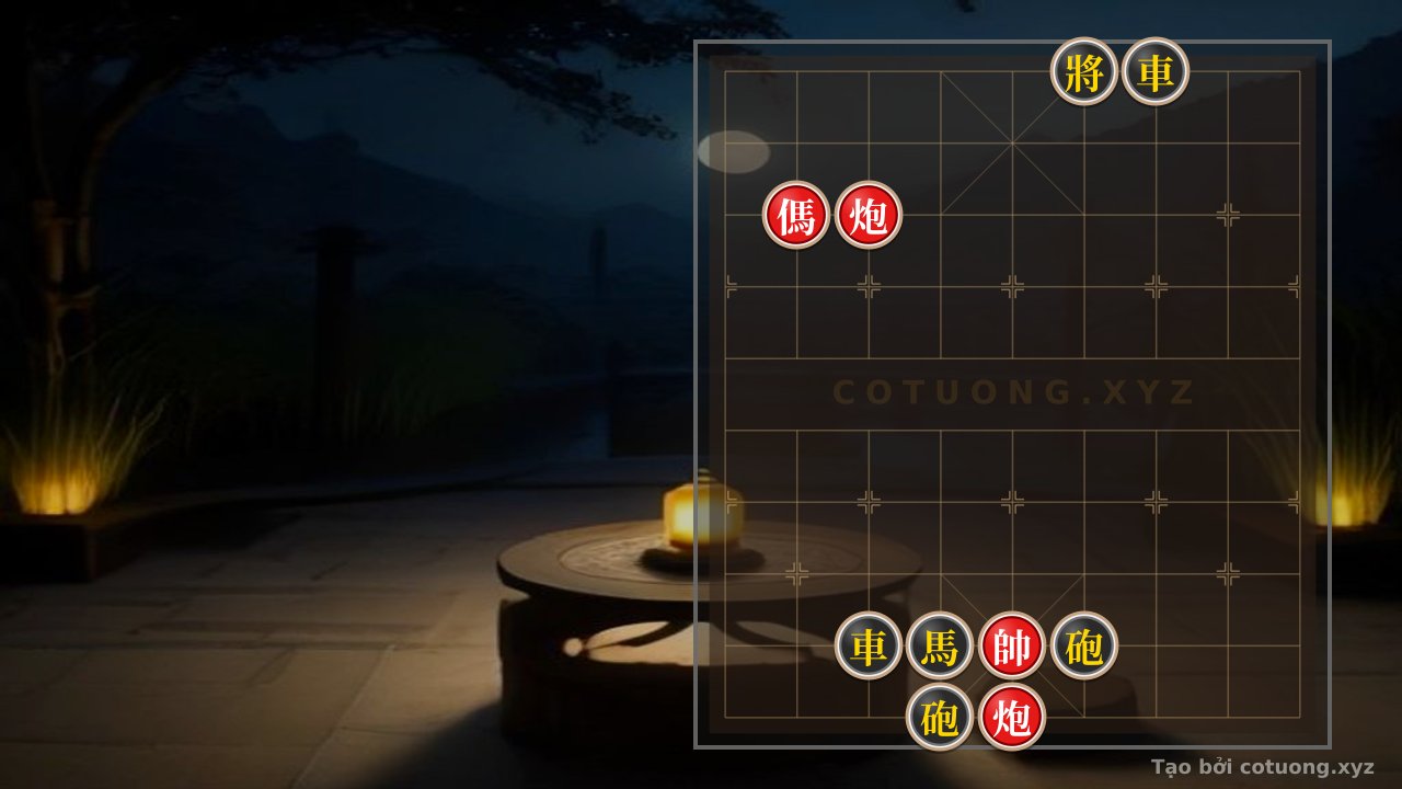 Thế cờ: Song Horse vs. Cannon: Ancient Xiangqi Tactics for Modern Play — Cờ Tướng Online