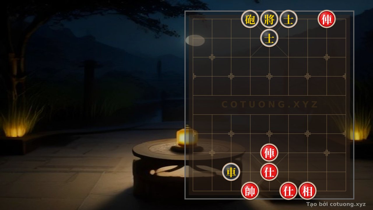 Thế cờ: Xiangqi: Defense Against the Red Rook L2 Opening — Cờ Tướng Online