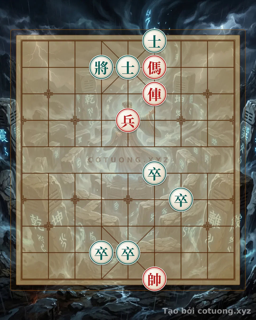 Challenge: Xiangqi: Deception Tactics with the Red Chariot on File 4 Rank 8 - Can you solve it?
