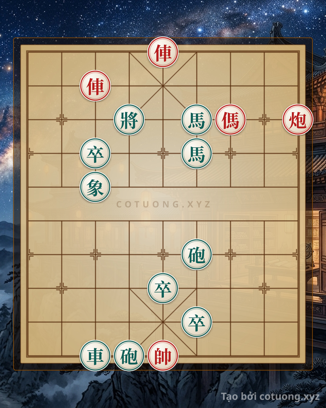 Challenge: Red General's Chessboard: 