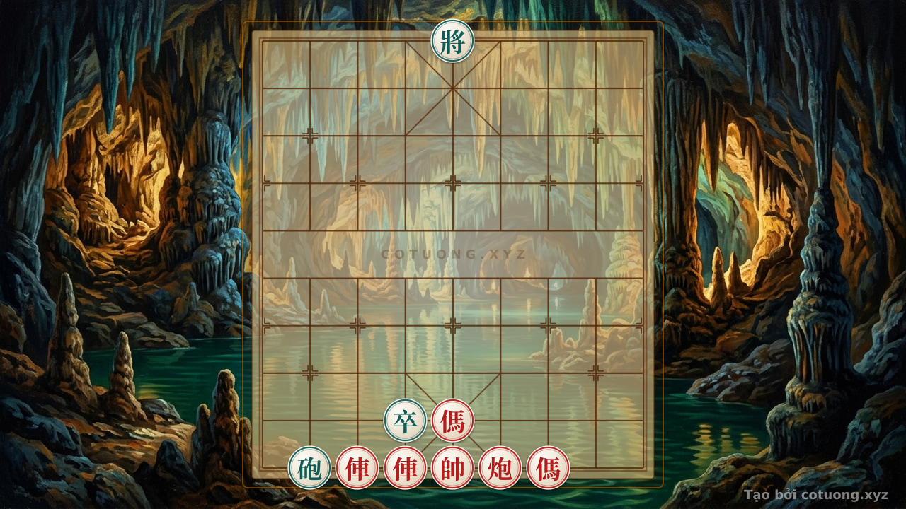 Thế cờ: Song Mã Giao Chân: Lessons in Endurance in Xiangqi — Cờ Tướng Online