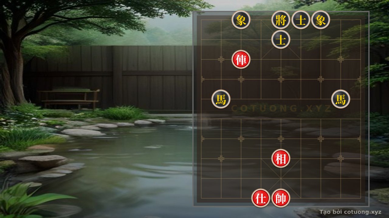 Thế cờ: Red General's Compelling Position: 