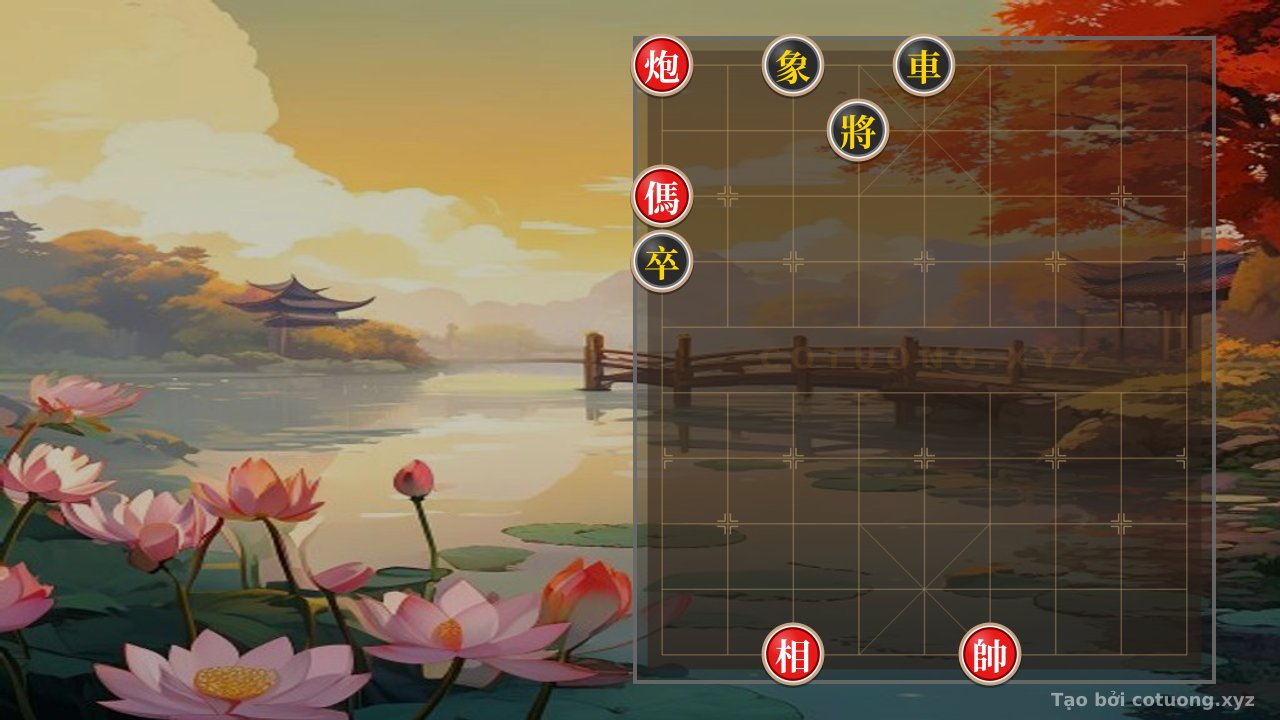 Thế cờ: Red Cannon on File 9, Rank 10: Xiangqi Tactics Like 'Xich Bi' on the Board — Cờ Tướng Online