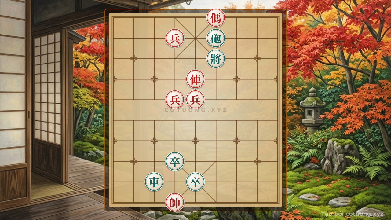 Thế cờ: Defensive Counterattack: Mastering the Art of Counterattacking in Xiangqi When Surrounded — Cờ Tướng Online