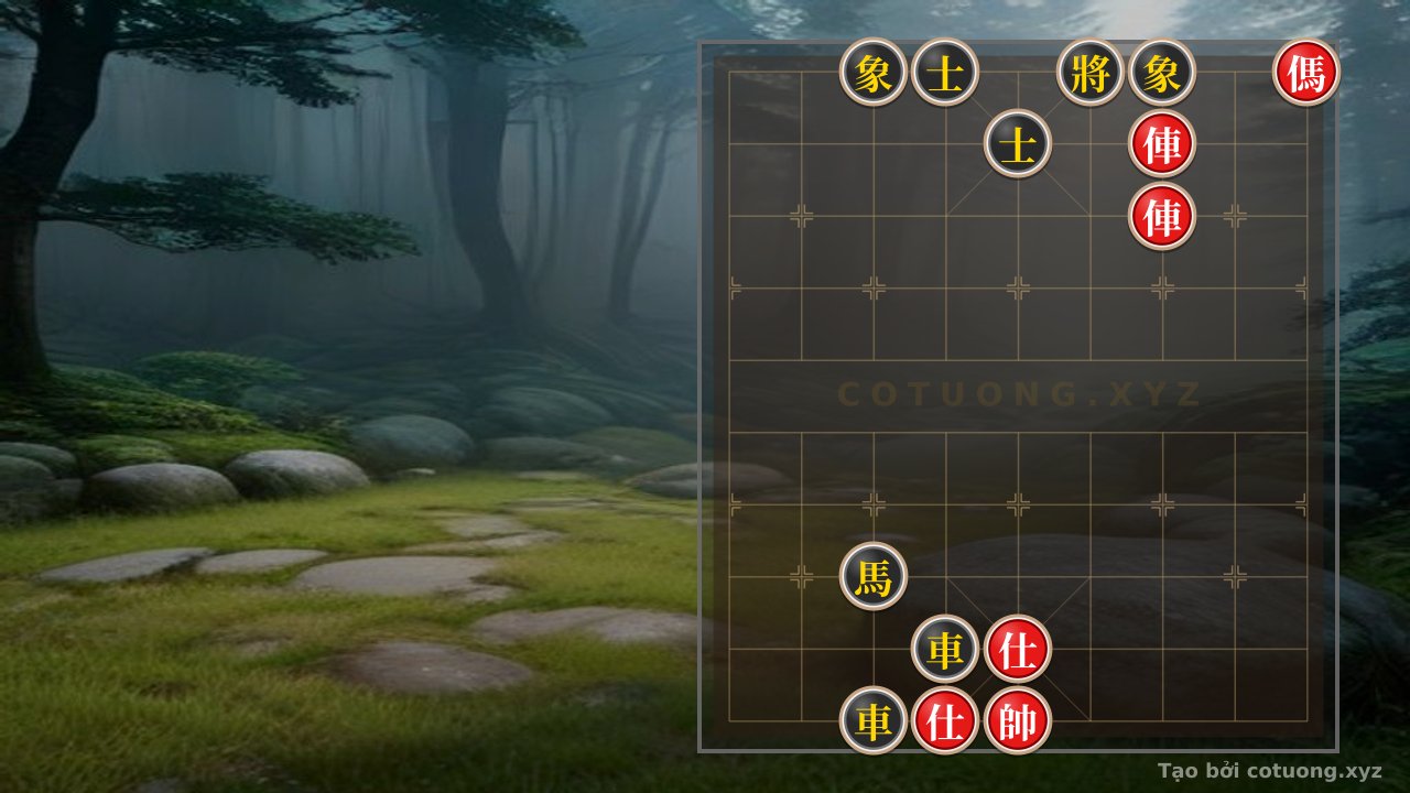 Thế cờ: Xiangqi Position 'Empty Cannon Rush' - Strategy of Directly Attacking the Black's Heart (File 10) and the Terrifying Horse Interlocking Trap (6/10) — Cờ Tướng Online