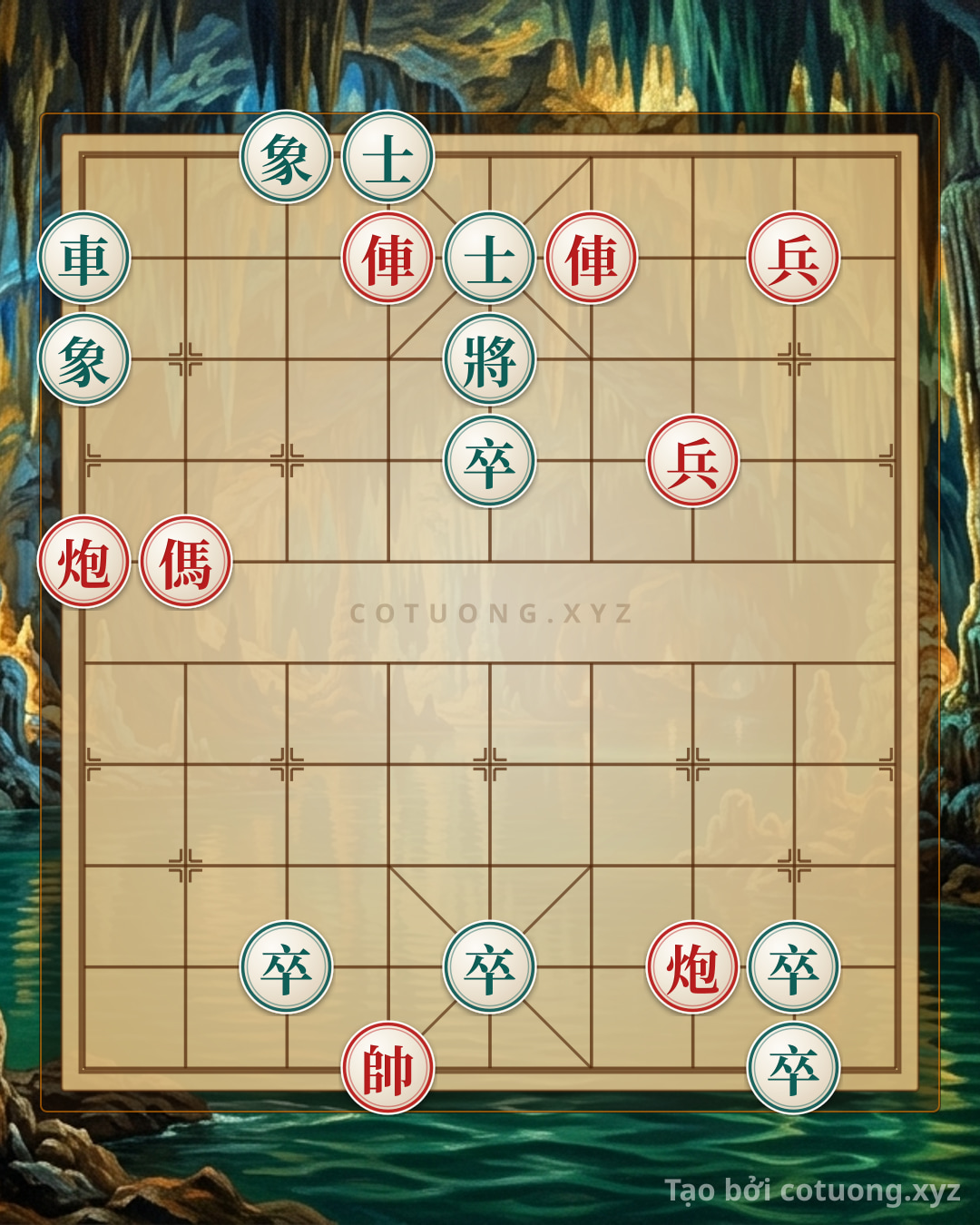 Thế cờ: Xiangqi: Red Rook Strategy Against Black's Mistake - Assassin's Tactics — Cờ Tướng Online