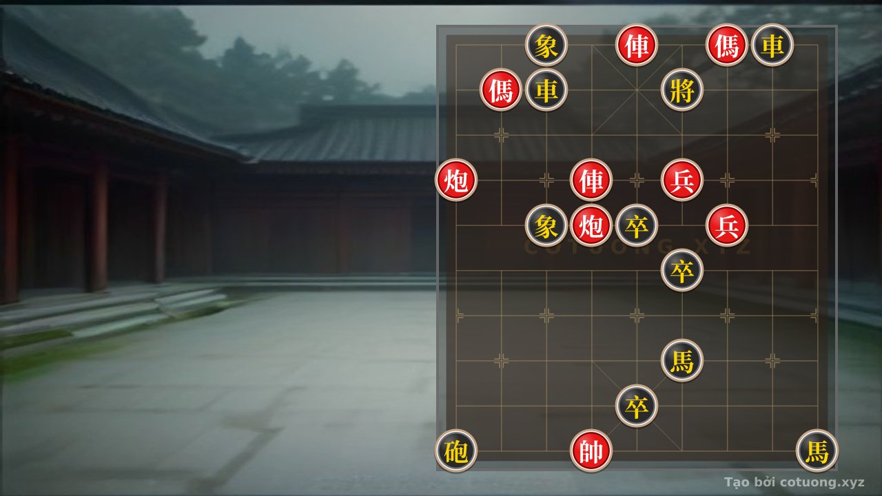 Thế cờ: The Hidden Psychological Trap in Xiangqi: When 2 Rooks and 2 Cannons Clash in the Dark of the Mind — Cờ Tướng Online