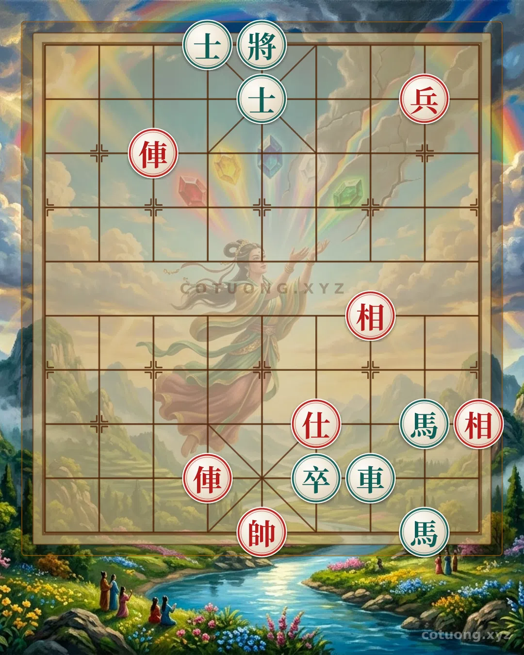 Challenge: The Secret of the Double Chariot vs. Double Horse: A Legendary Endgame That Even Chess Engines Must Bow to - Can you solve it?