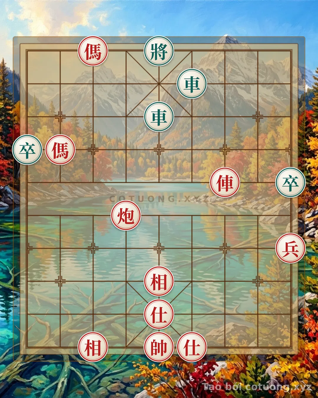 Thế cờ: Defeating the 'Black Rook Double Horse' Formation with Advanced Defensive Tactics — Cờ Tướng Online