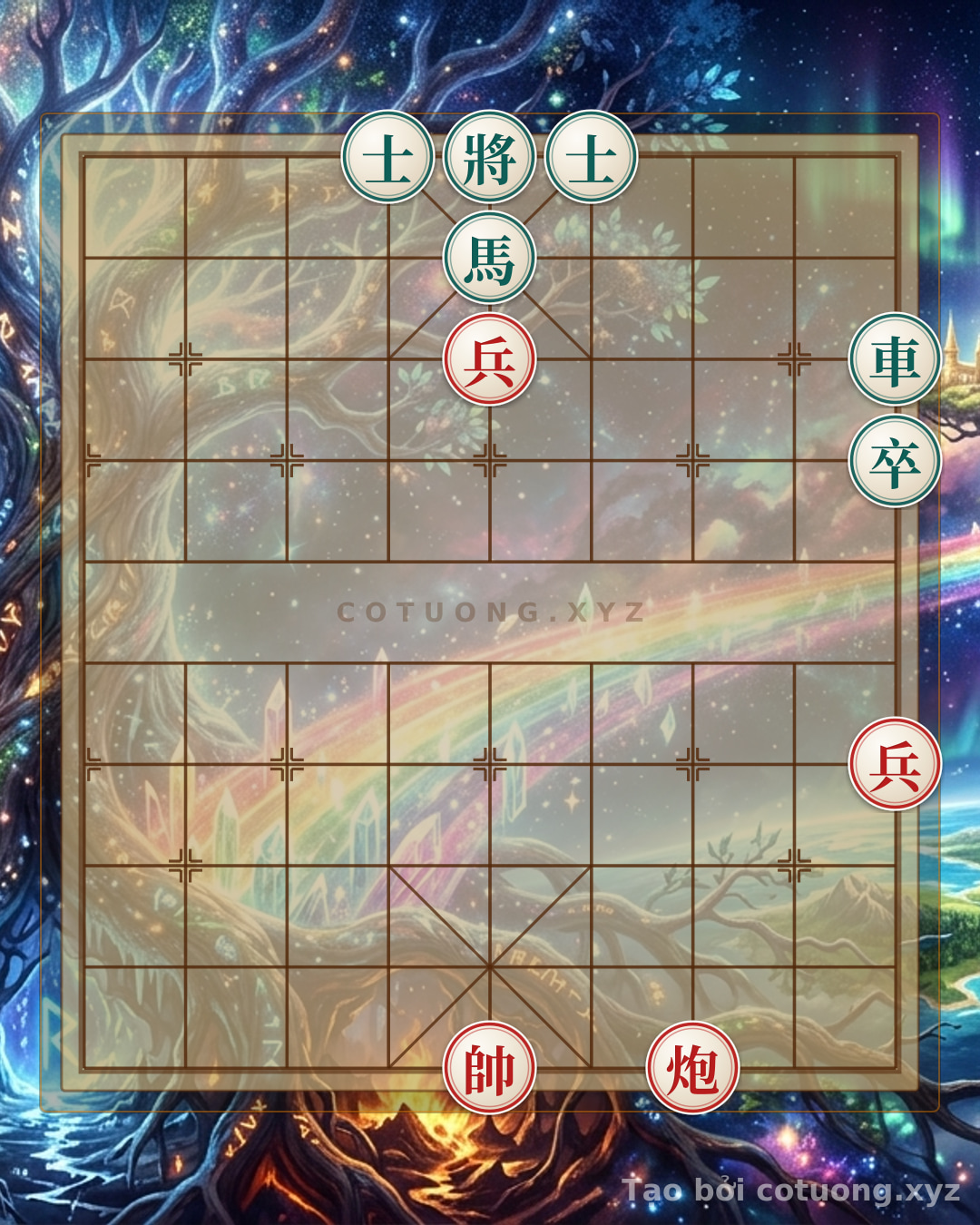 Challenge: The Secret to Counterattacking from the 'Empty Cannon' Formation in Xiangqi: Exploiting Black's 'Checkmate Threat' to Reverse the Game - Can you solve it?