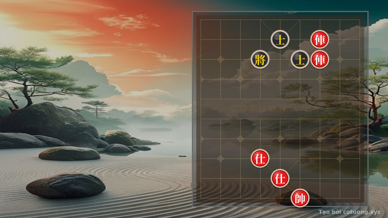 Thế cờ: Xiangqi: The Shocking Breakthrough! Red Chariot Exposed at 3-9 and Red Advisor Exposed at 6-3 - A Highly Dangerous Tactical Strike — Cờ Tướng Online
