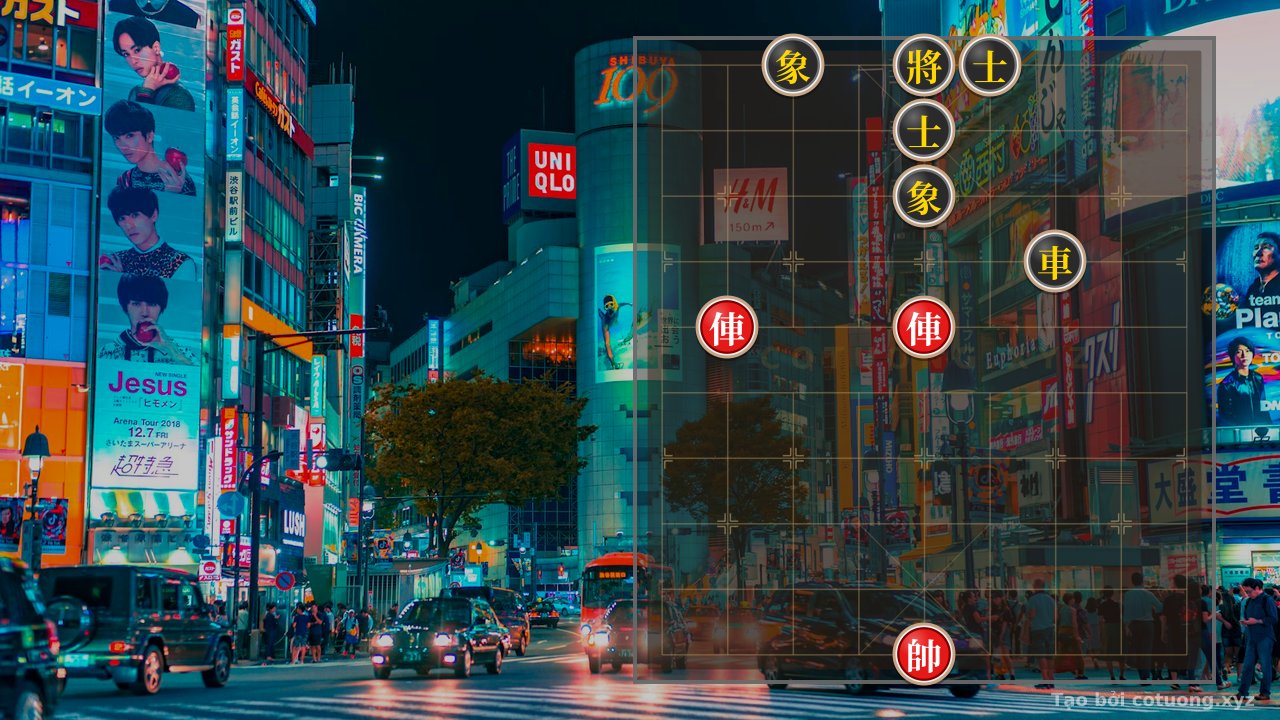 Thế cờ: Legendary Chessboard: Red Chariot Surrounds, Black General in Peril - Can You Solve It? — Cờ Tướng Online
