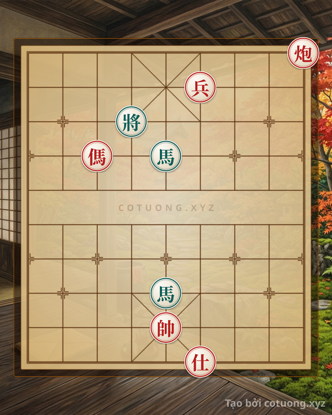 Challenge: Xiangqi: Strategy 'Red Cannon Exposed 1' - Chaotic Script Where Black is Crushed - Can you solve it?
