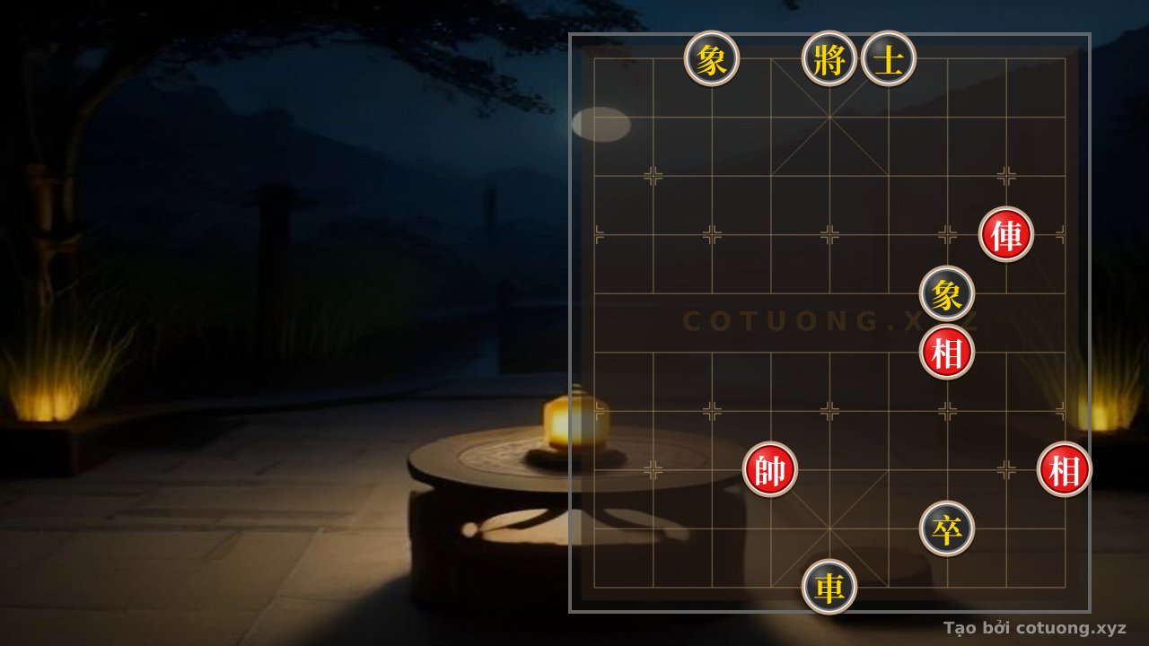 Thế cờ: Strategic Chess Tactics: Rook 2 Bishops vs. Rook Cannon Advisor 2 Bishops — Cờ Tướng Online