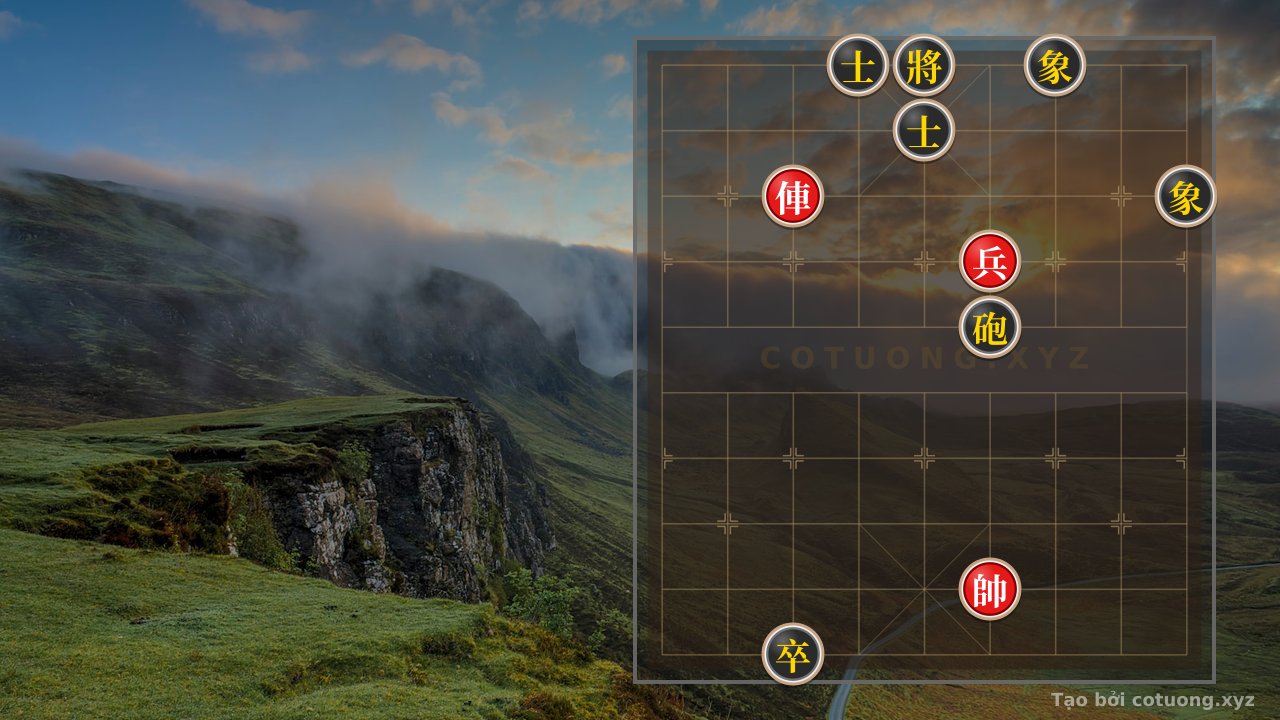 Thế cờ: Red General Chess: The Deadly Strategy of the Red Chariot on File 7, Rank 8 — Cờ Tướng Online