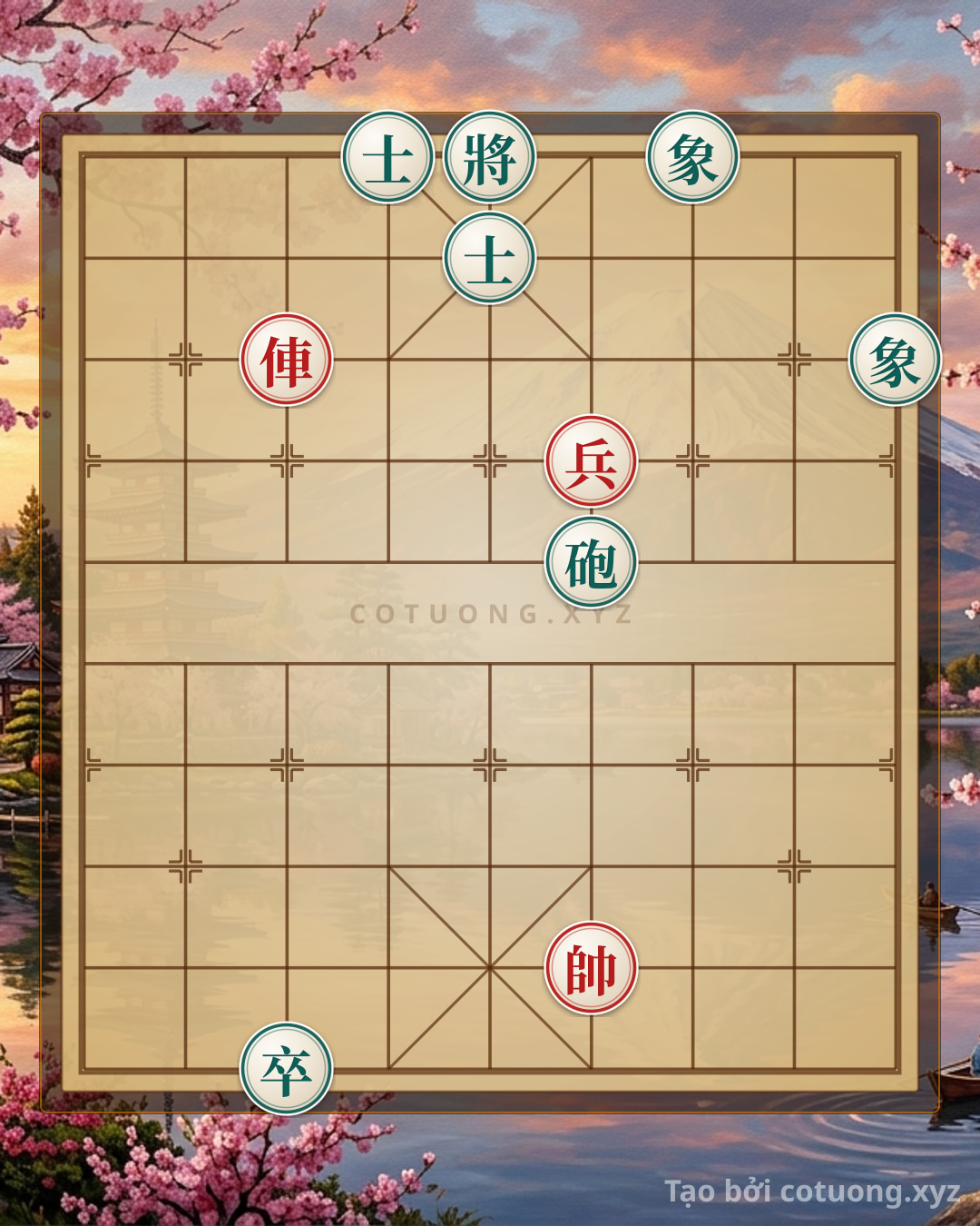 Challenge: Red General Chess: The Deadly Strategy of the Red Chariot on File 7, Rank 8 - Can you solve it?
