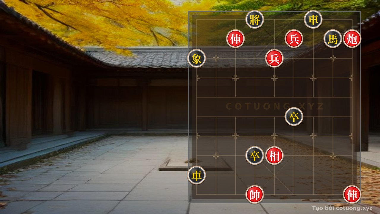 Thế cờ: The 'Chariot vs. General' Position - Defensive Tactics for Black in a Dangerous Formation — Cờ Tướng Online