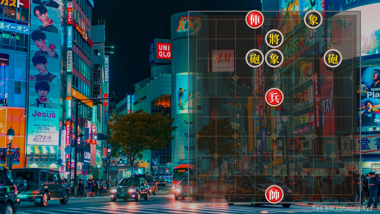 Thế cờ: The Red Chariot's Escape Trick: How to Reverse the Game When Trapped on All Sides — Cờ Tướng Online