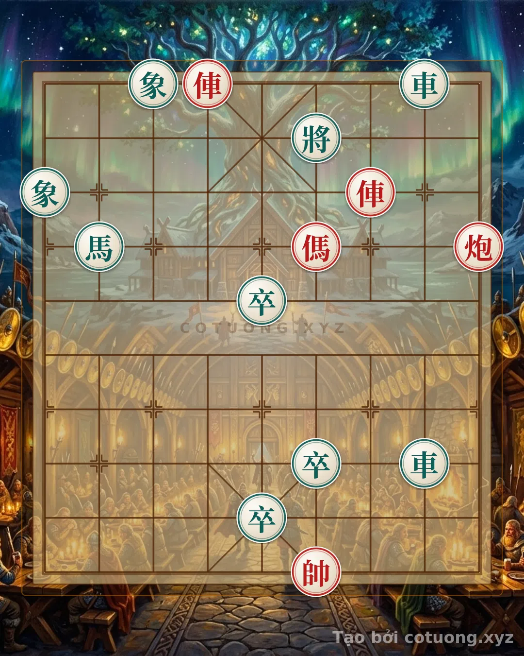 Challenge: Red General Chess: Controlling Strategy from Double Rook Position - Lessons from the Battle of Xich Bi - Can you solve it?