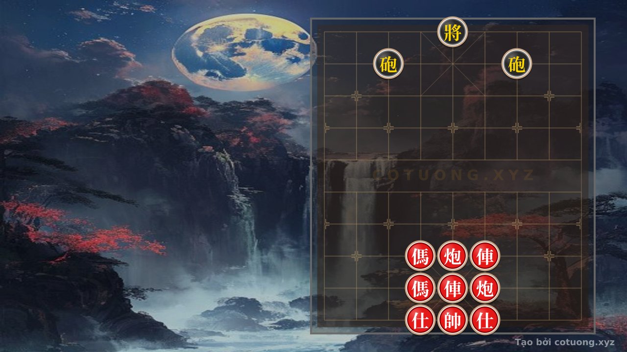 Thế cờ: Xiangqi Defense Tips: Countering Double Horse with Two Cannons - Xiangqi Tactics — Cờ Tướng Online