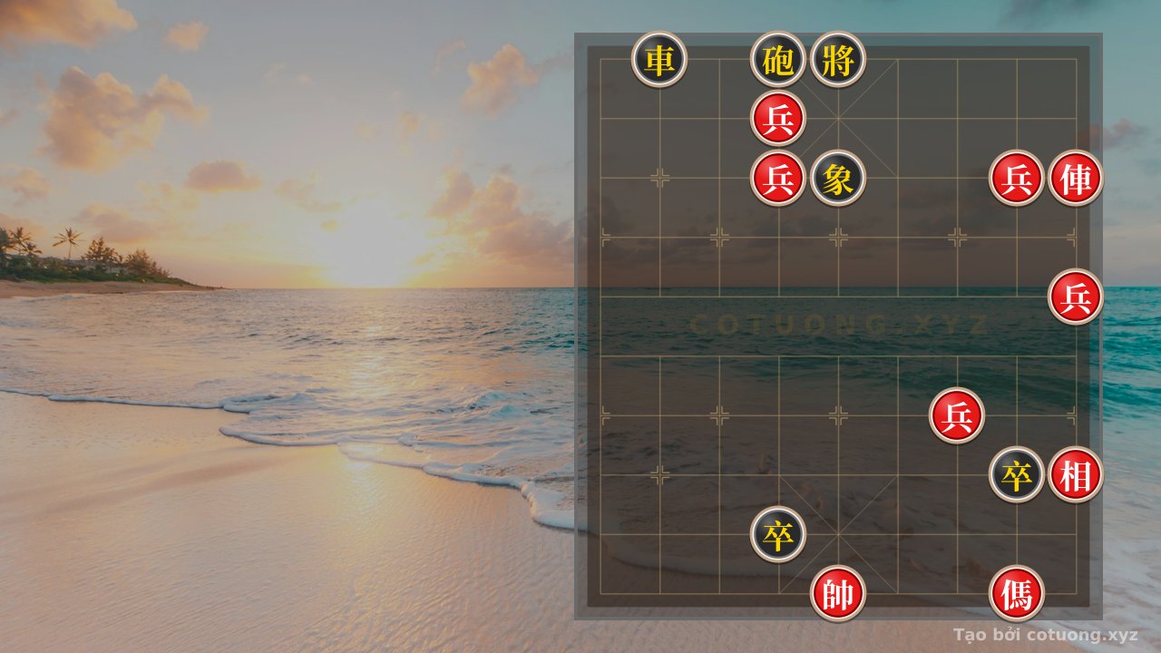 Thế cờ: Xiangqi: The Red Strategy - The Lesson of the Chessboard — Cờ Tướng Online