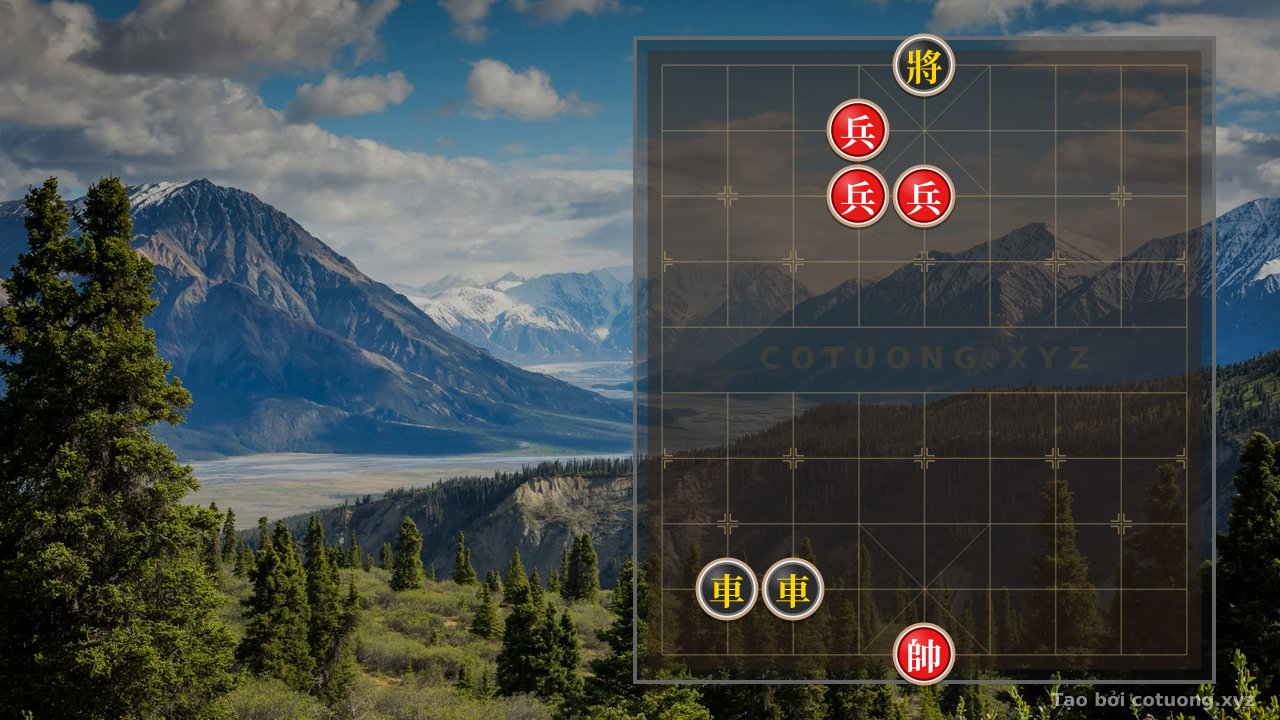 Thế cờ: The Art of Attacking the Black General: Exploiting the 6th File, Black Rook on the 2nd File - Unmatched Xiangqi Mastery — Cờ Tướng Online