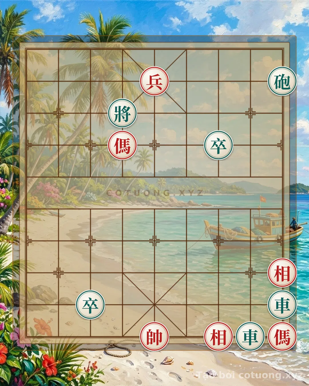 Thế cờ: Hidden Xiangqi: Red Rook on 5th Rank 9 - The Decisive Move to Victory — Cờ Tướng Online