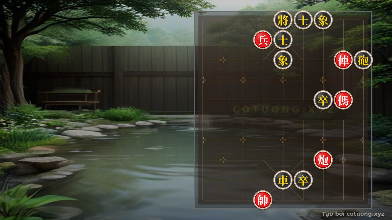 Thế cờ: Xiangqi: Defensive Tactics for the Black Advisor in the 'Red Chariot Exposed 2' Formation — Cờ Tướng Online