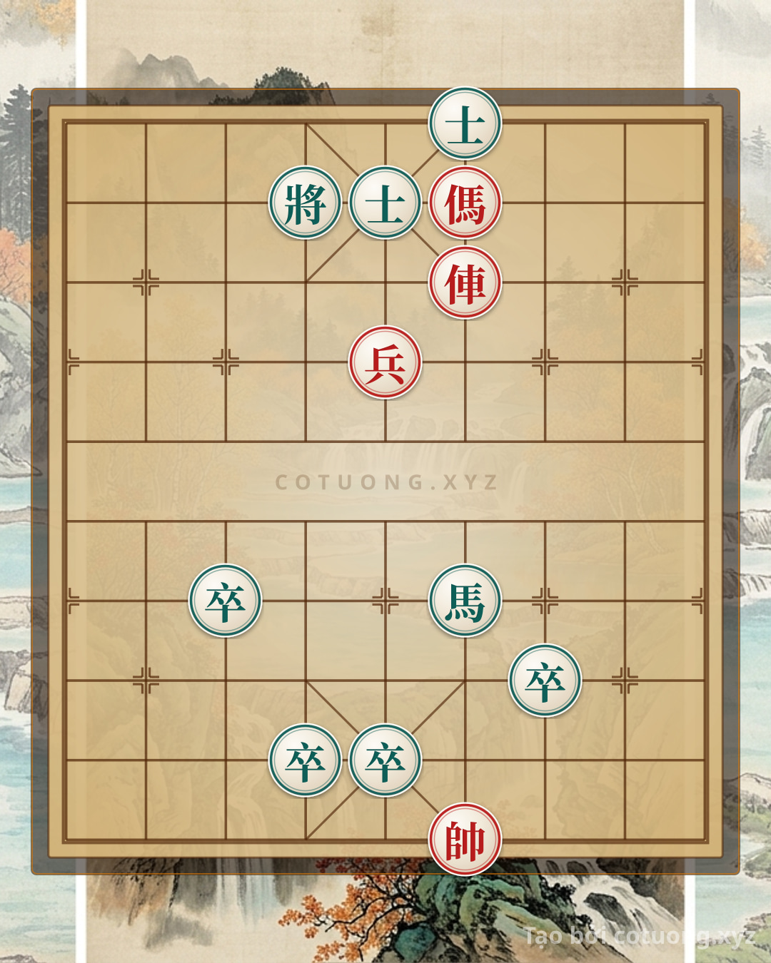Challenge: The Crucial Endgame: Red Horse Threatens, Black General Hesitates - Can You Solve It? - Can you solve it?