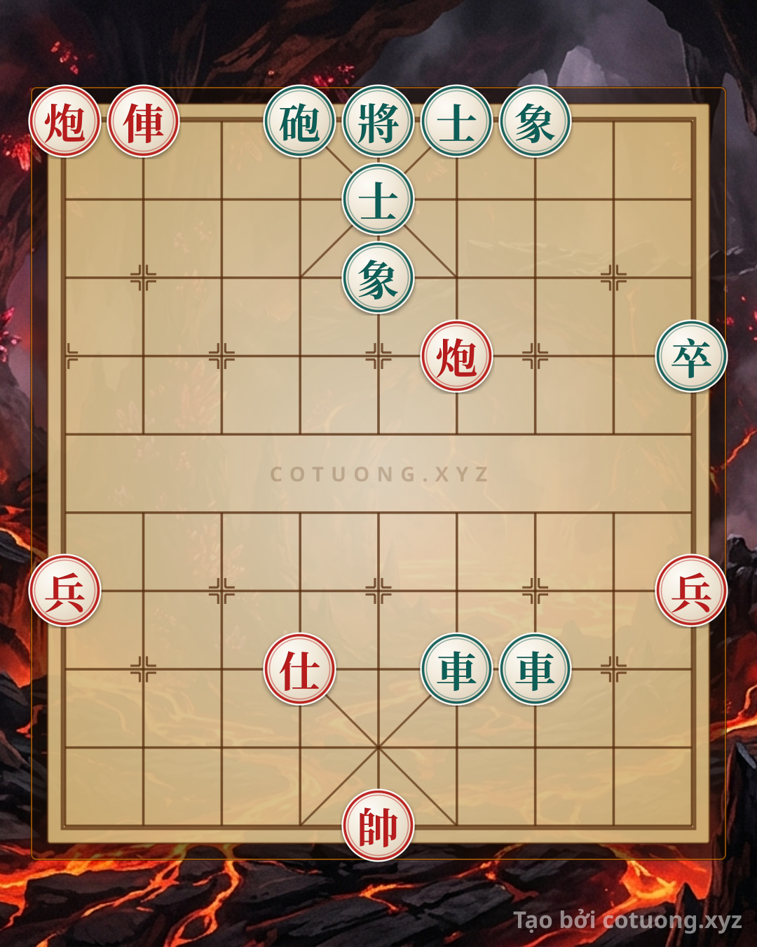 Challenge: The Secret of Xiangqi: The Battle of 2 Rooks, 2 Cannons, and 2 Pawns vs. 2 Rooks, Cannon, and Pawns - The Ultimate Gambit - Can you solve it?