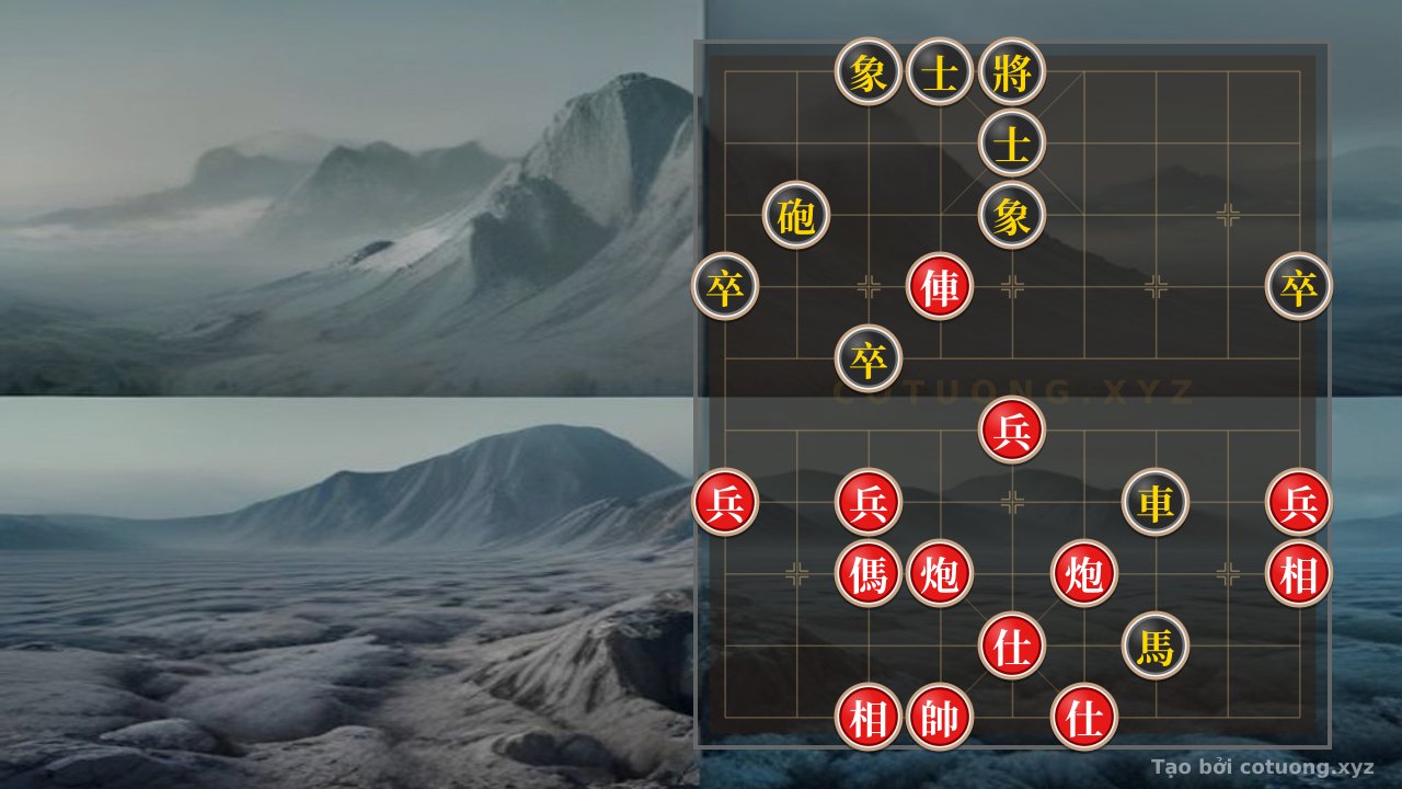 Thế cờ: The Secret to Counterattacking in the 'Chariot vs. Cannon' Formation - Xiangqi (Chinese Chess) — Cờ Tướng Online