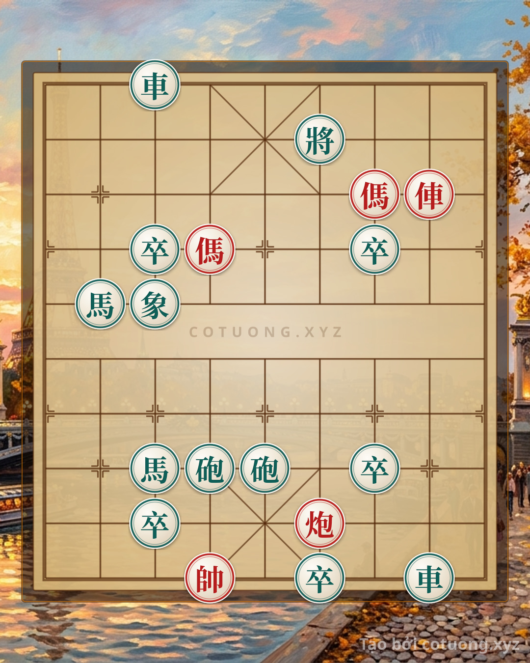 Challenge: Black General's Strategy: Defense Against the Red Chariot's Advance - Lessons for the Black Player - Can you solve it?
