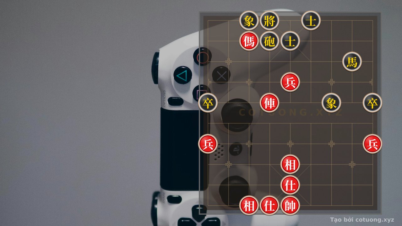 Thế cờ: The Secret to Flipping the Classic Endgame of Rook, Horse and 3 Pawns: When Red Only Needs One Move to Reverse the Game! — Cờ Tướng Online