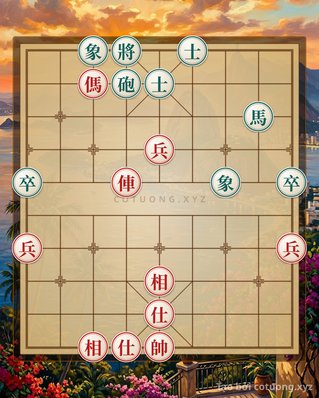 Challenge: The Secret to Flipping the Classic Endgame of Rook, Horse and 3 Pawns: When Red Only Needs One Move to Reverse the Game! - Can you solve it?