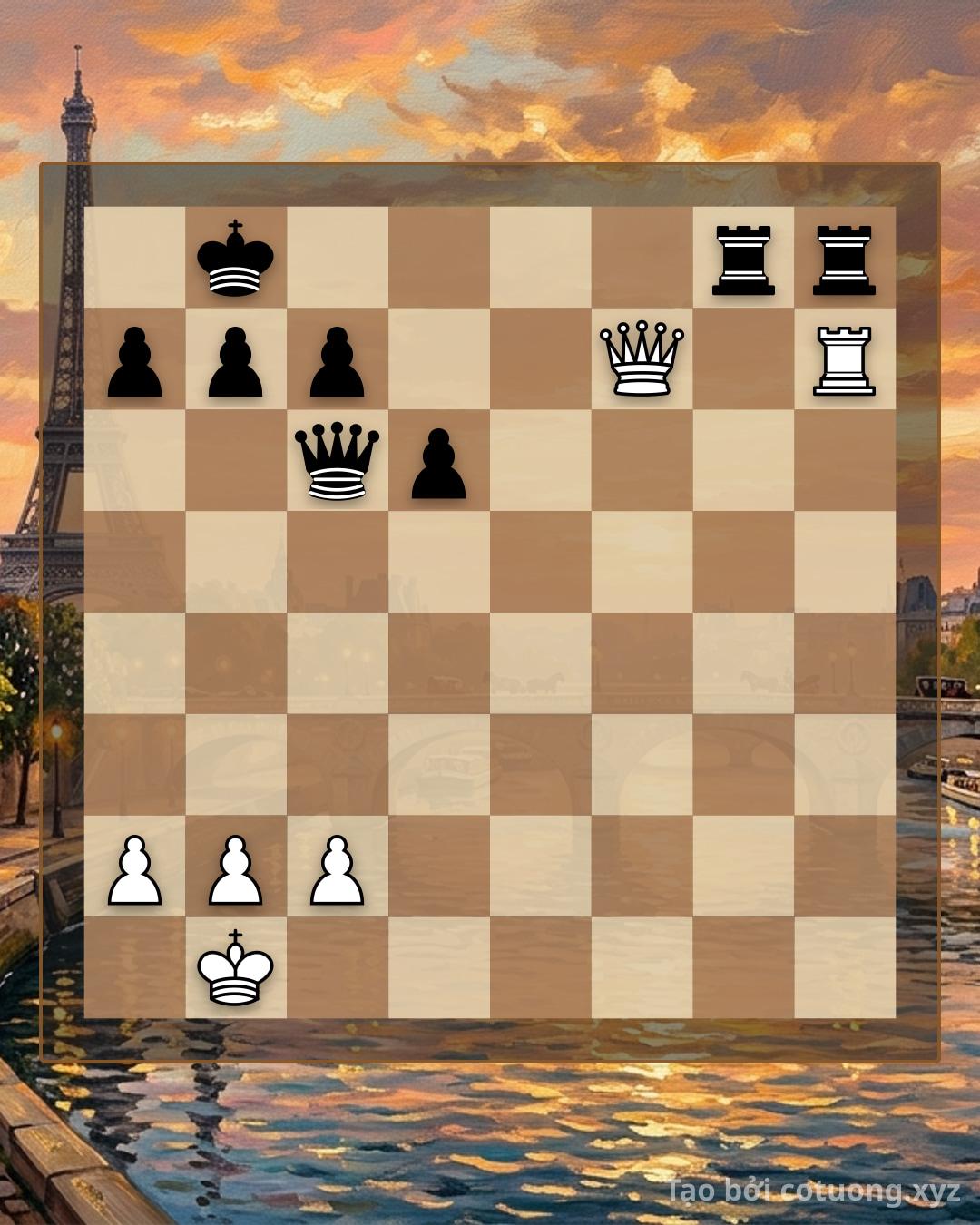 Challenge: Cờ thế cờ vua - Can you solve it?