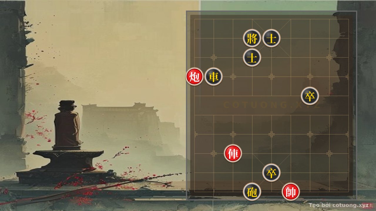 Thế cờ: The Red Chariot Cannon's Lost General: Decoding the Ultimate Endgame Moves - The Art of Countering the Opponent's Opening — Cờ Tướng Online