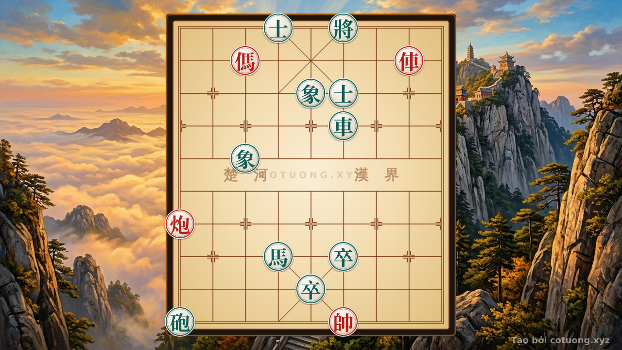 Thế cờ: Defensive Counterattack Strategy: 