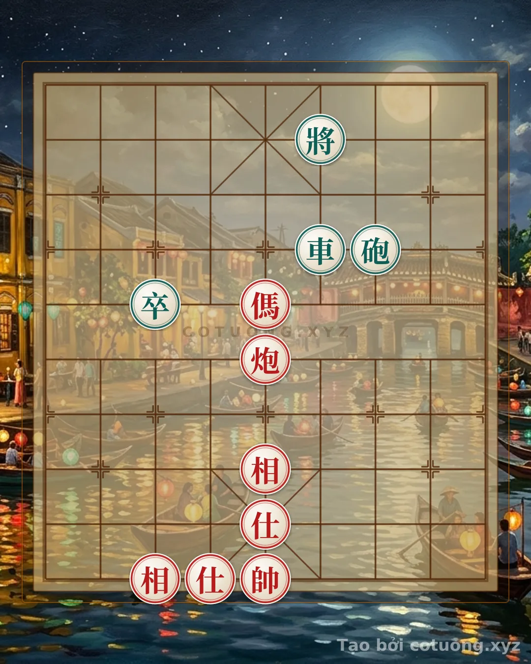 Challenge: Xiangqi: The Trick to Kill the Black Rook with the Empty Cannon - Red's Strategy - Can you solve it?