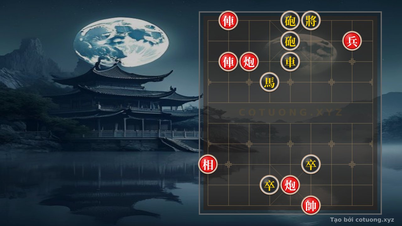 Thế cờ: Basic Xiangqi Board: A Beginner's Guide to Reading Positions — Cờ Tướng Online