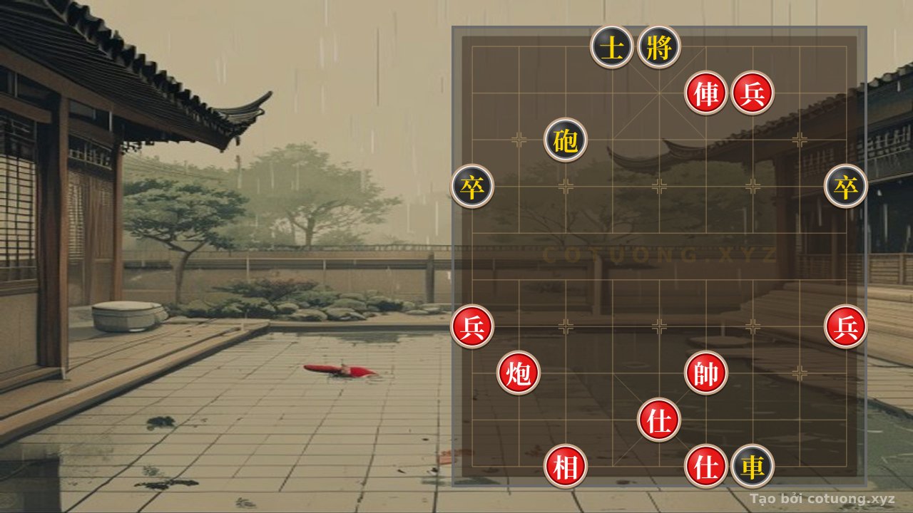 Thế cờ: The Art of Rapid Counterattack: Defusing the Black's Checkmate Threat in Online Xiangqi — Cờ Tướng Online