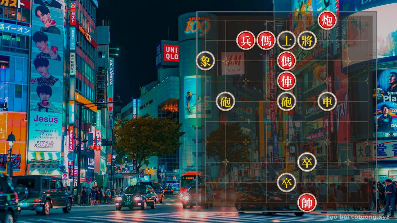 Thế cờ: Super Hard AI Checkmate: Psychological Analysis of the Xiangqi Master's Battle — Cờ Tướng Online