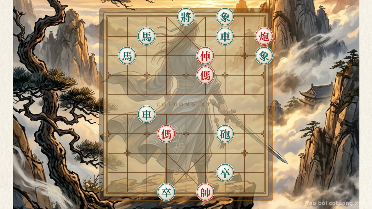 Thế cờ: Psychological Pressure in Xiangqi: Strategy and Territory — Cờ Tướng Online