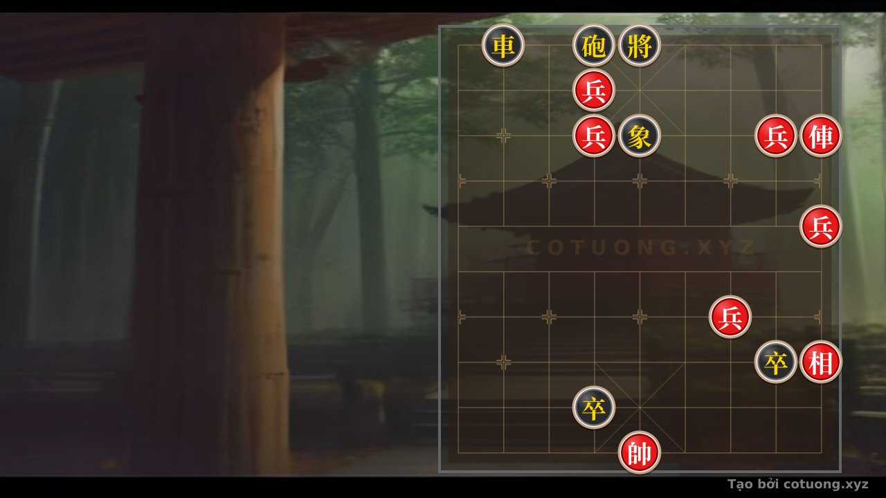 Thế cờ: The Secrets of Xiangqi: Black Defends Firmly, Red Attacks Frenetically — Cờ Tướng Online