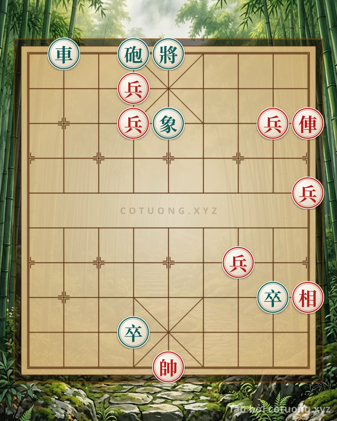 Challenge: The Secrets of Xiangqi: Black Defends Firmly, Red Attacks Frenetically - Can you solve it?